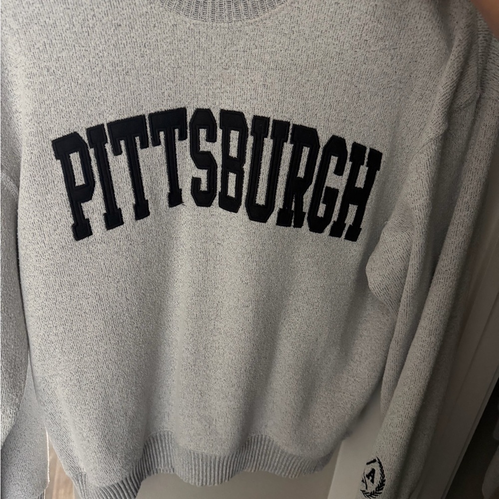 Pittsburgh Gray Sweater